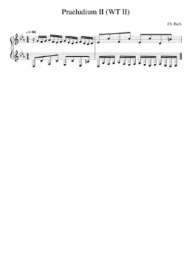 Praeludium II (WT II)