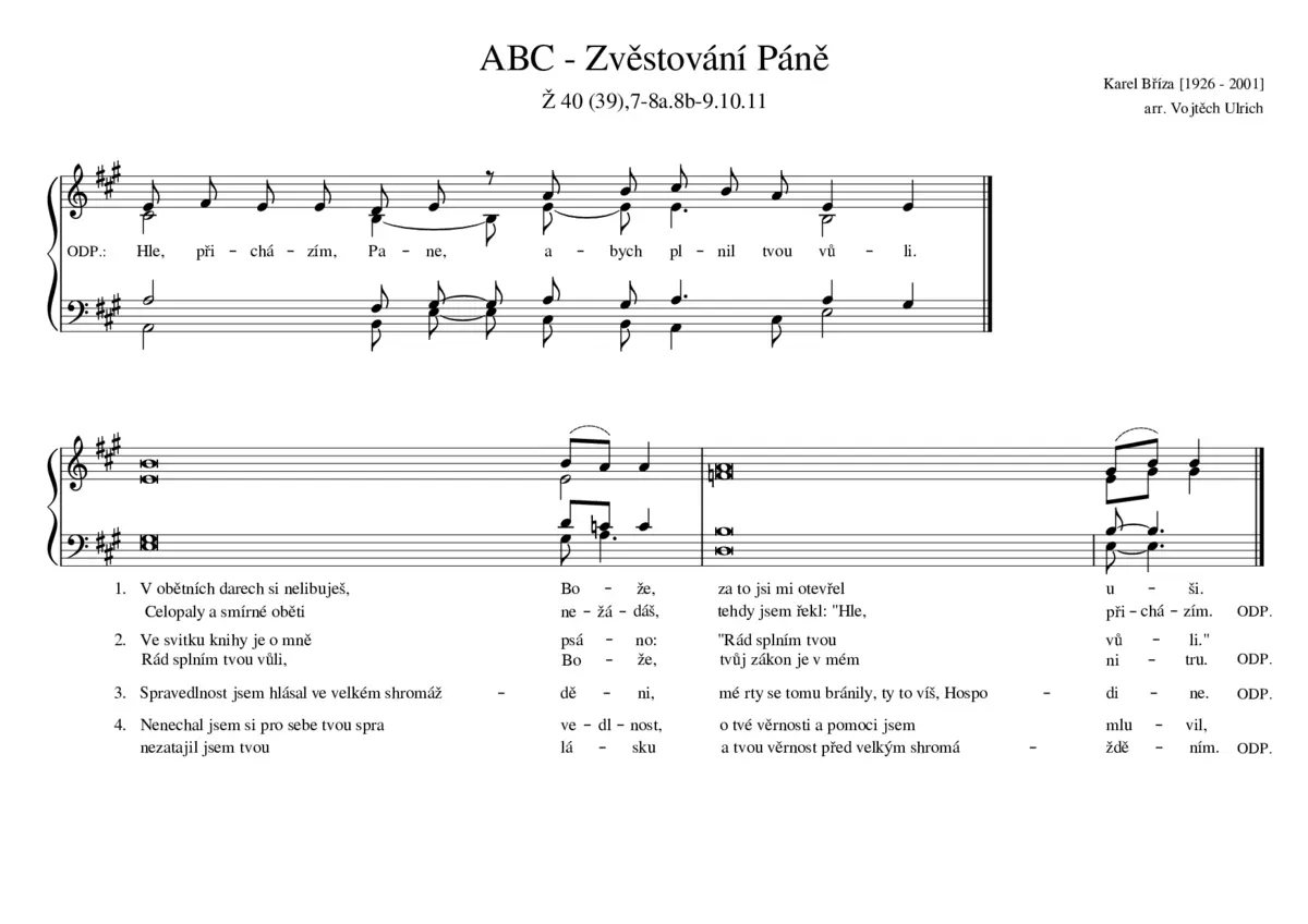 ABC - Zvěstování Páně - Page 1