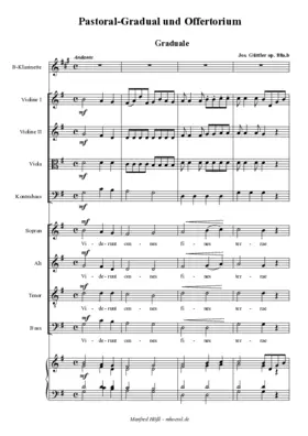 Pastoral Gradual und Offertorium