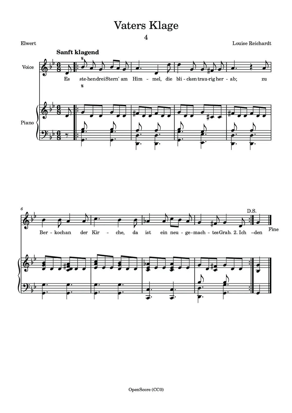 Vaters Klage - Page 1
