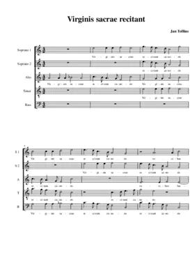 Virginis sacrae recitant