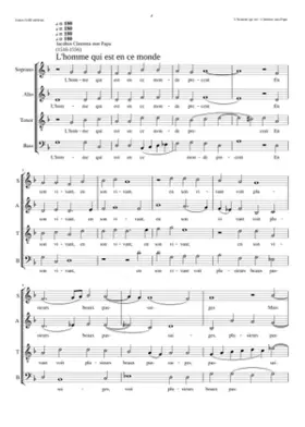 L'Homme qui est en ce monde precent