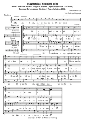 Magnificat septimi toni