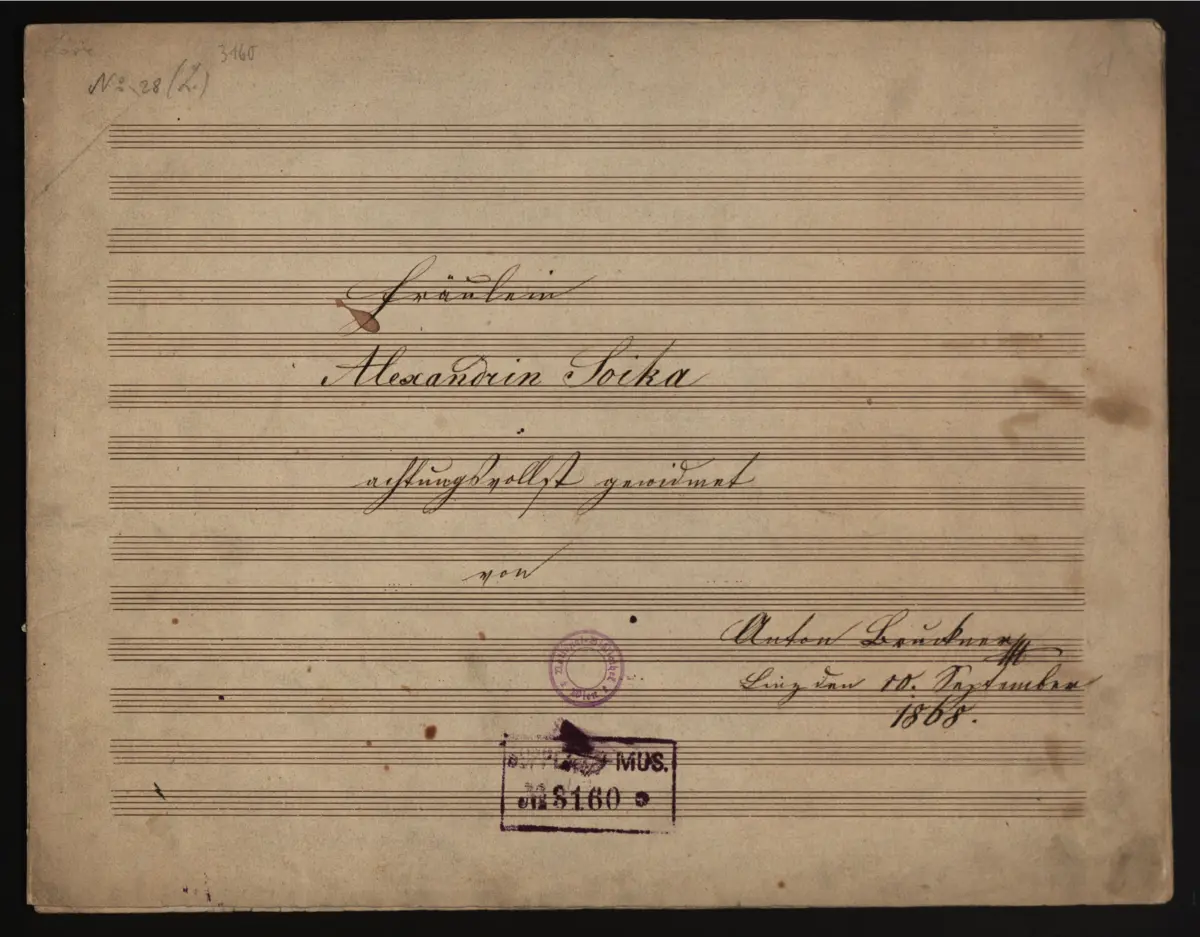 Fantasie in G major - Page 1
