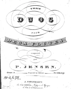 3 Duos for 2 Flutes, Op.9