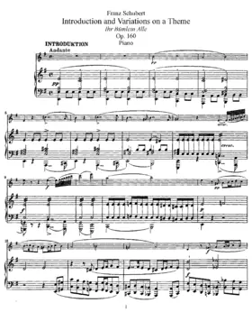 Variations for Flute and Piano
