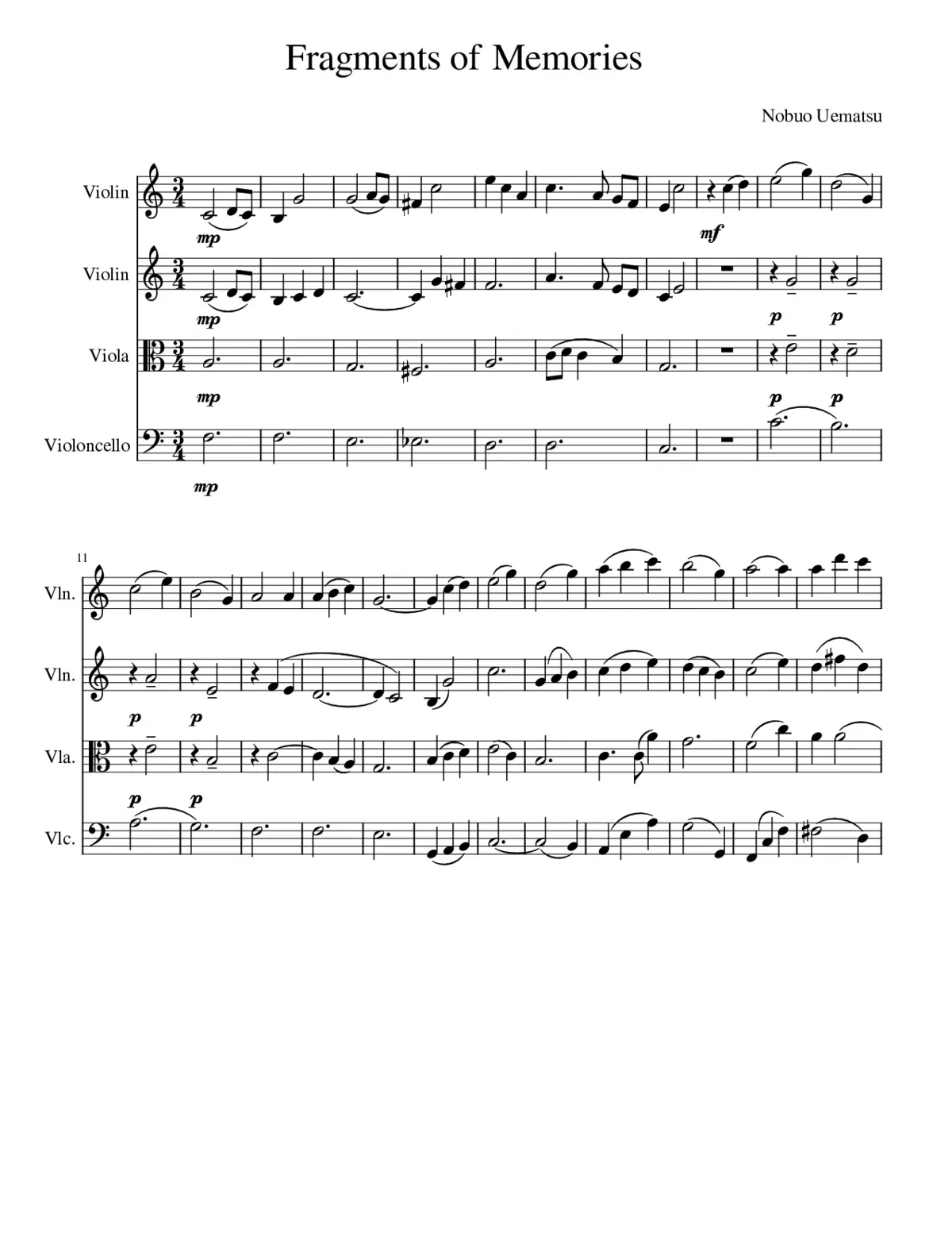 final fantasy 8 - fragments of memories - Page 1