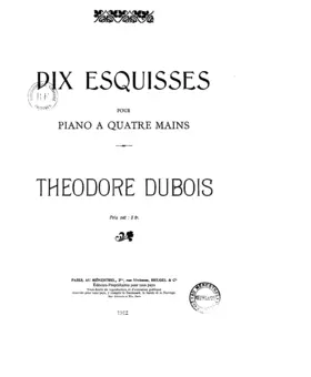 Dix esquisses pour piano à quatre mains