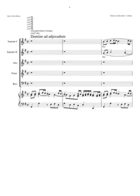 Domine ad adjuvandum