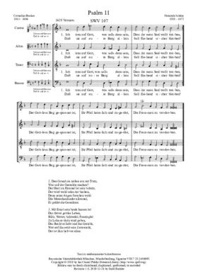 Ich trau auf Gott, was soll's denn sein, SWV 107