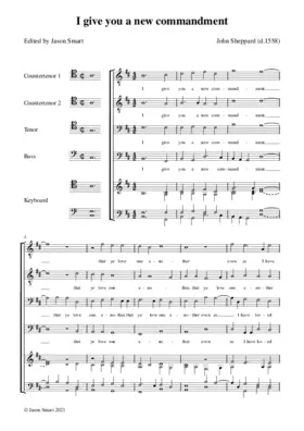 I give you a new commandment