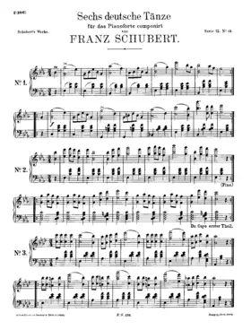 German Dances, D.970