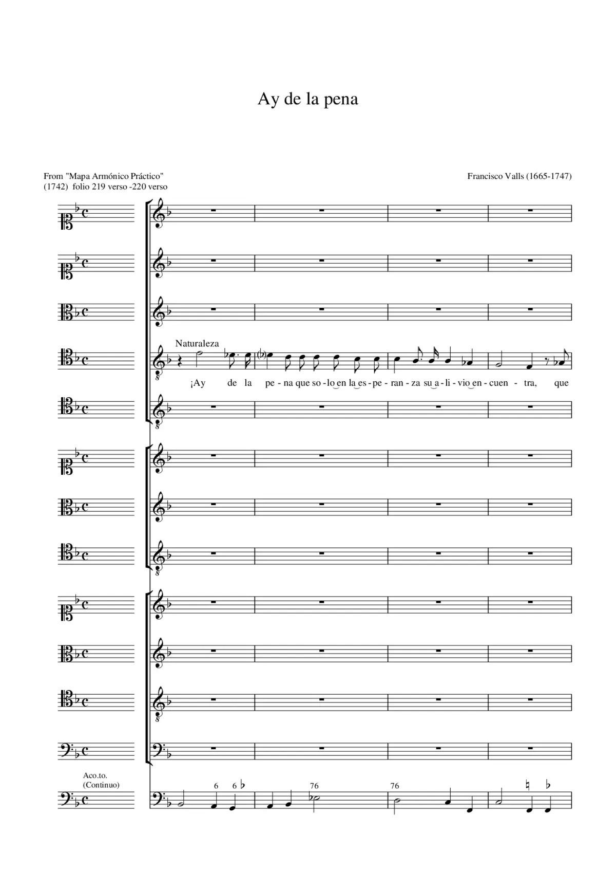 Ay de la pena - Page 1