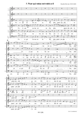 Puer qui natus est nobis