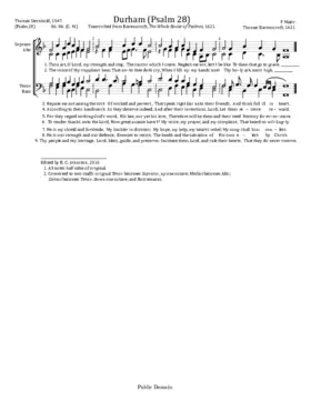 Thou art, O Lord, my strength and stay