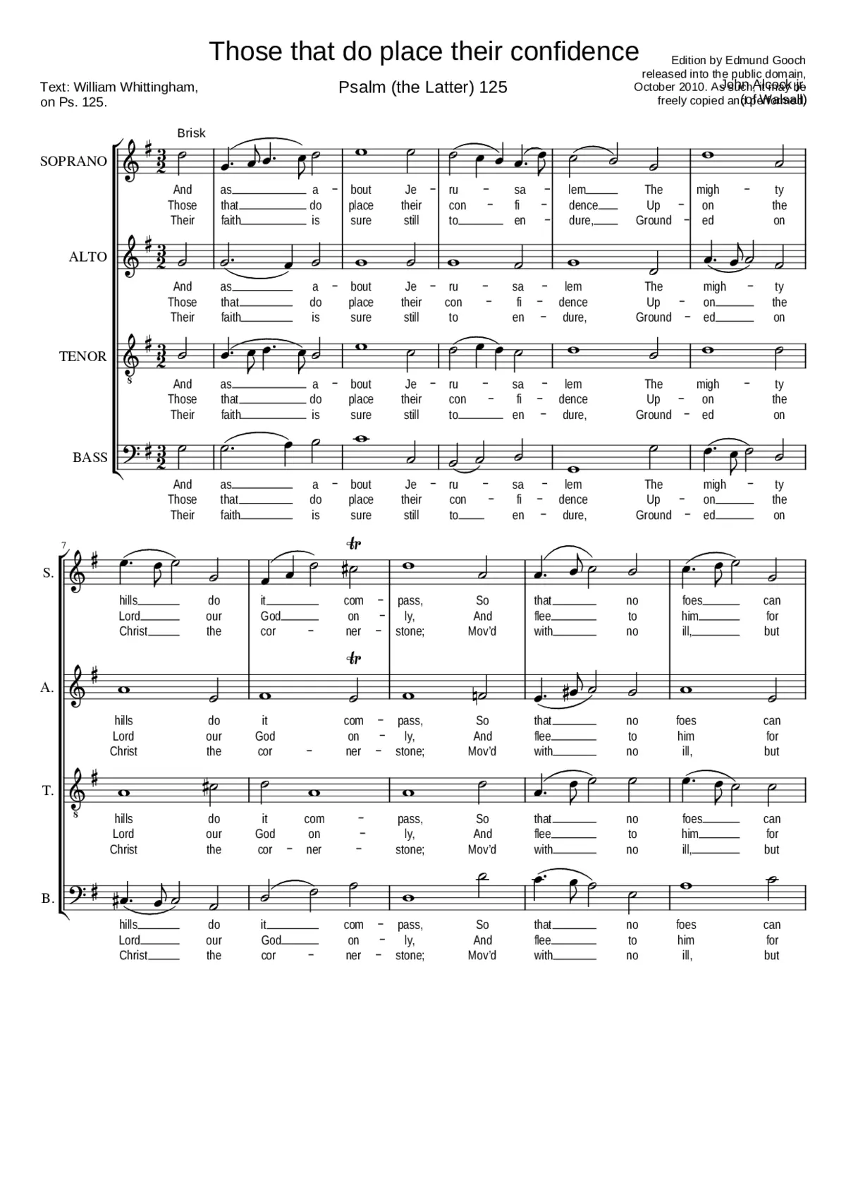 Those that do place their confidence - Page 1