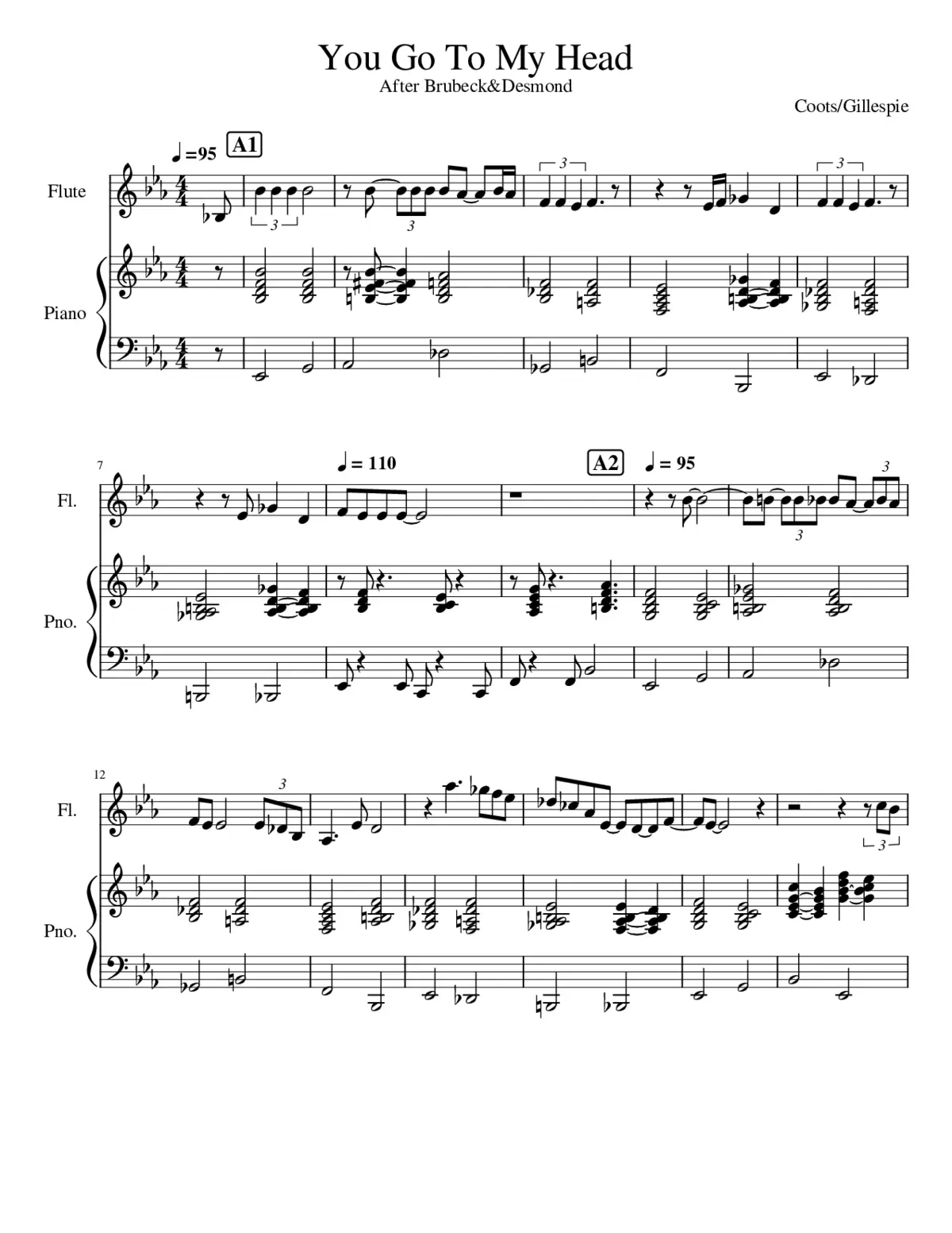 You Go To My Head - Page 1