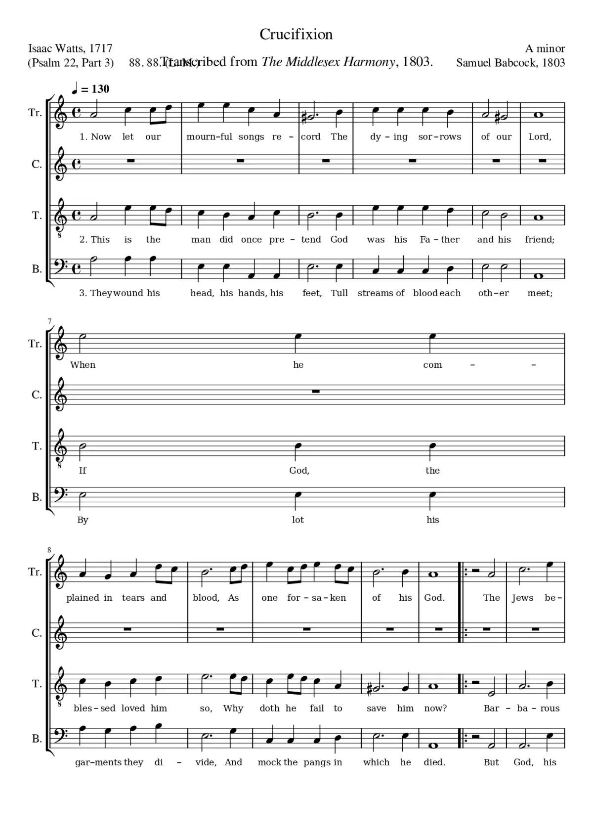 Crucifixion - Page 1