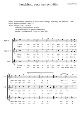 Jungkfrau, ausz was Gemüthe