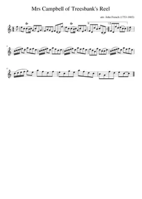 Mrs Campbell of Treesbank's Reel