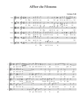 All'hor che Filomena