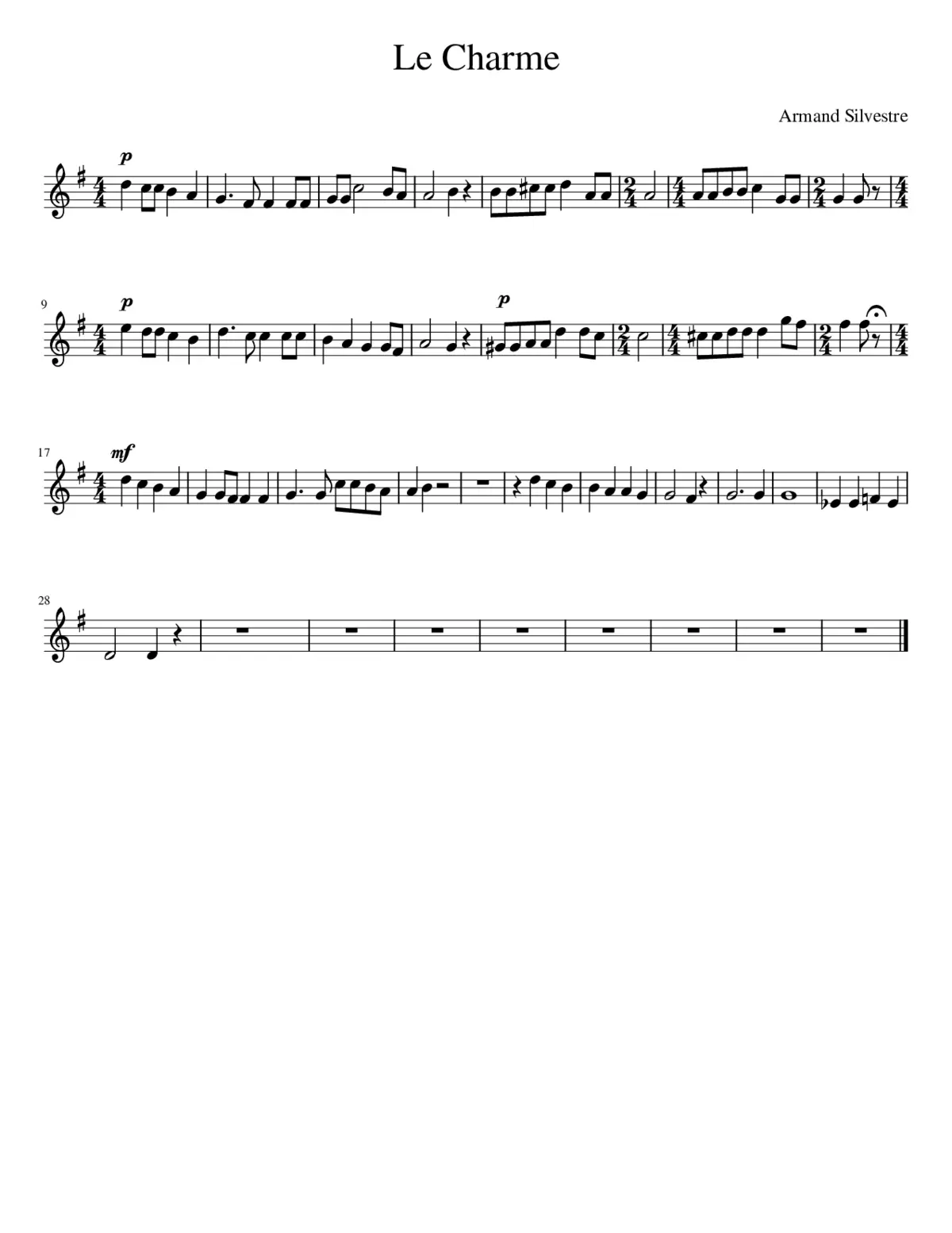 Le Charme - Page 1