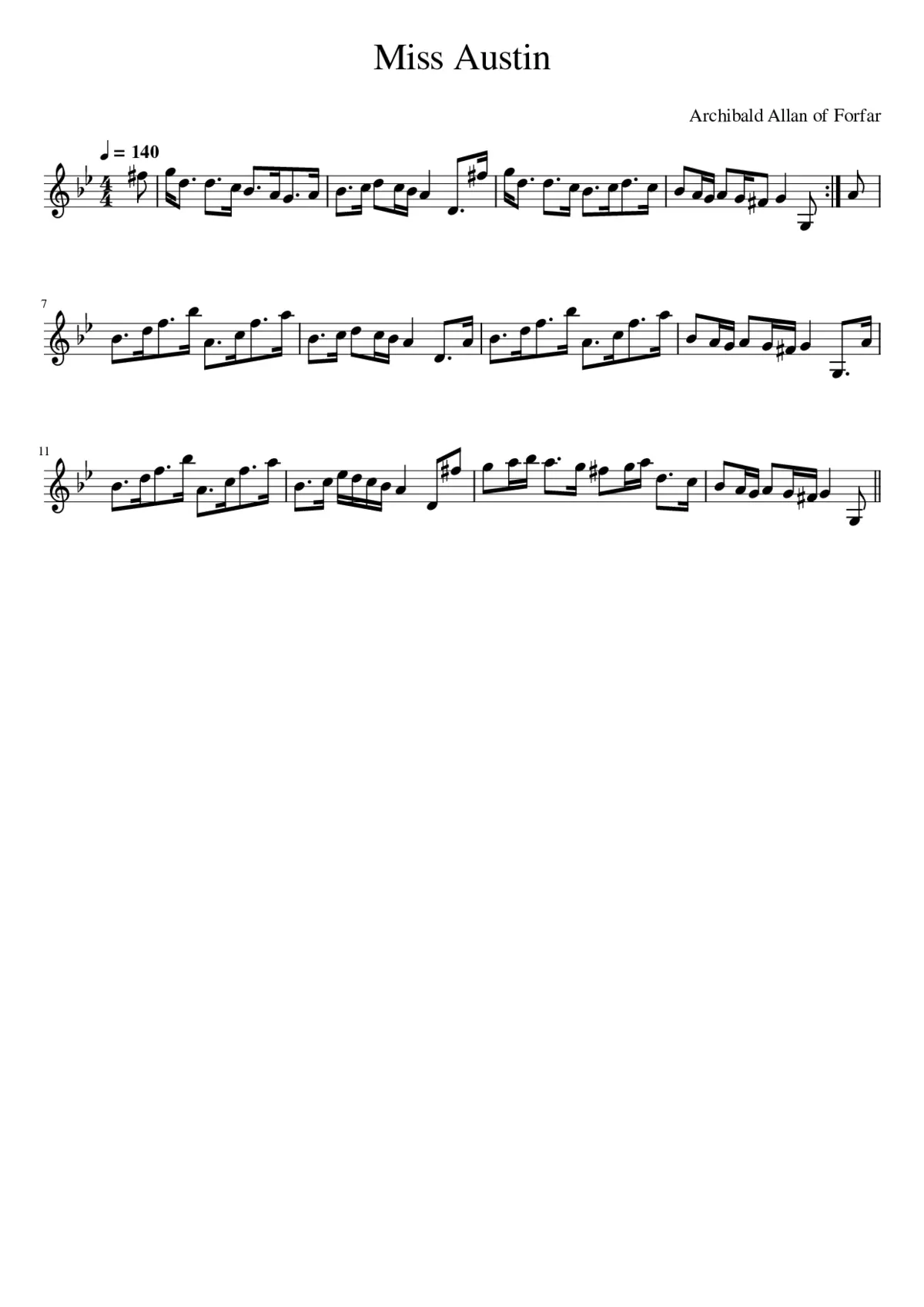 Miss Austin - Page 1