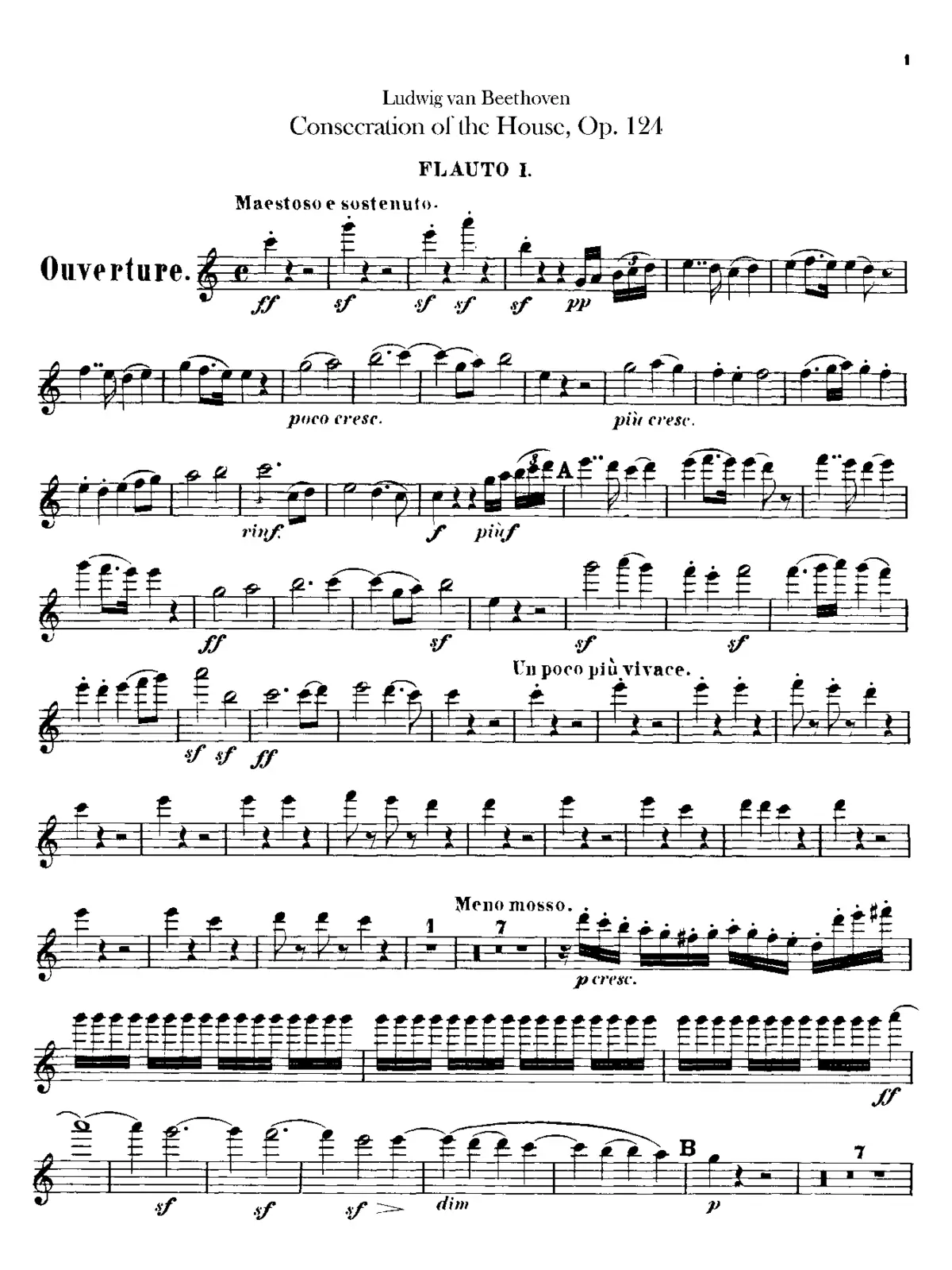 Die Weihe des Hauses - Page 1