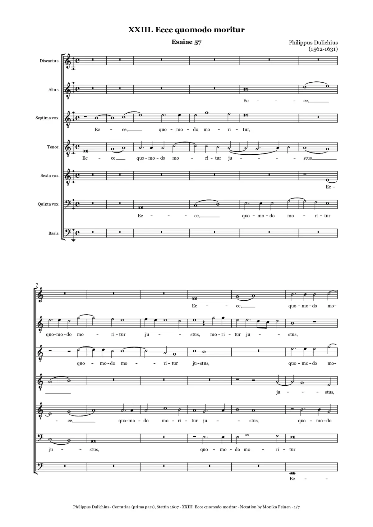 Ecce quomodo moritur - Page 1