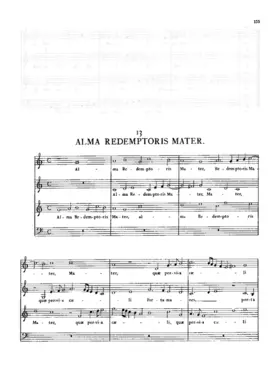 Alma Redemptoris Mater