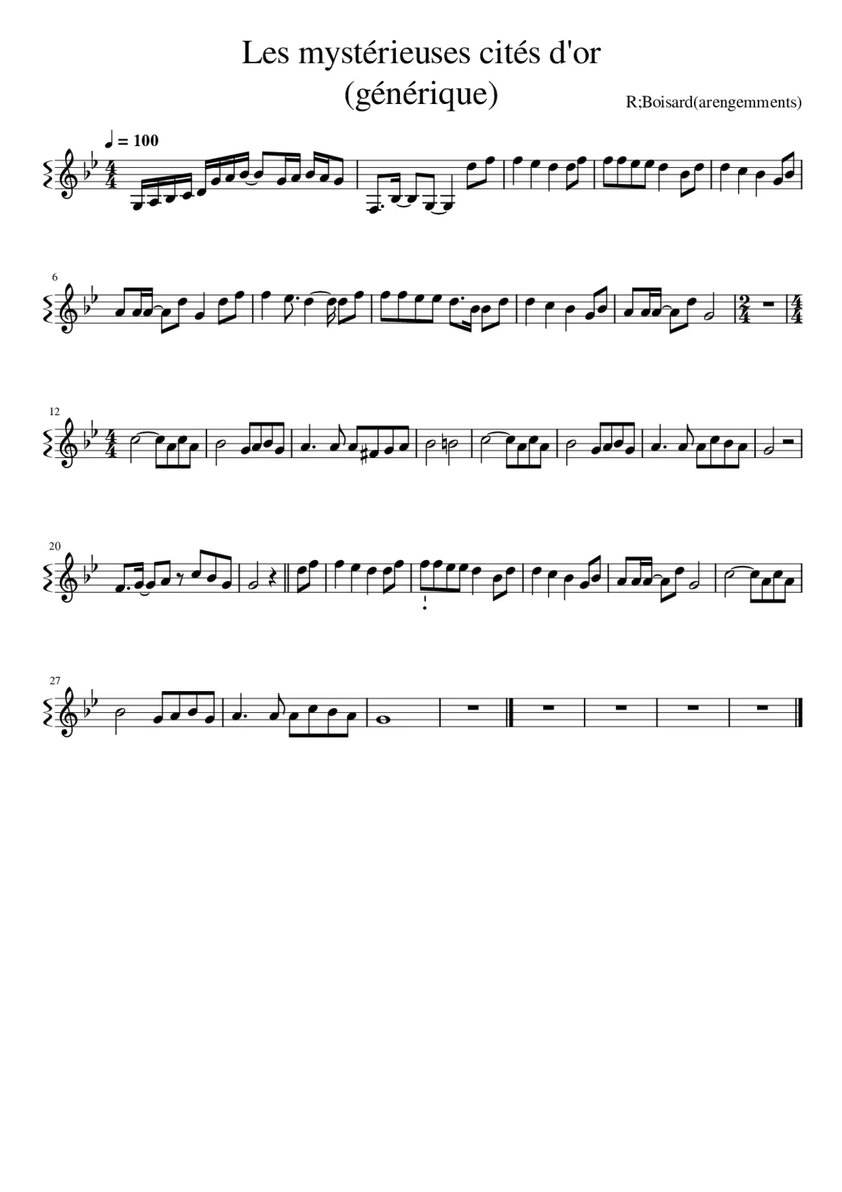 les mysterieuses cites d'or - Page 1