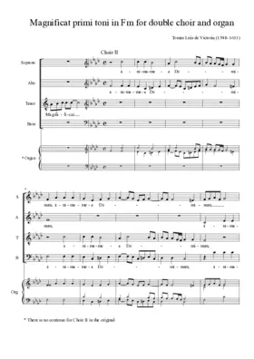 Magnificat Primi Toni (all)