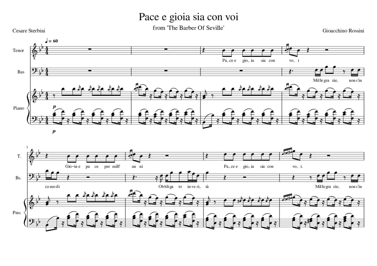 Il barbiere di Siviglia - Page 1