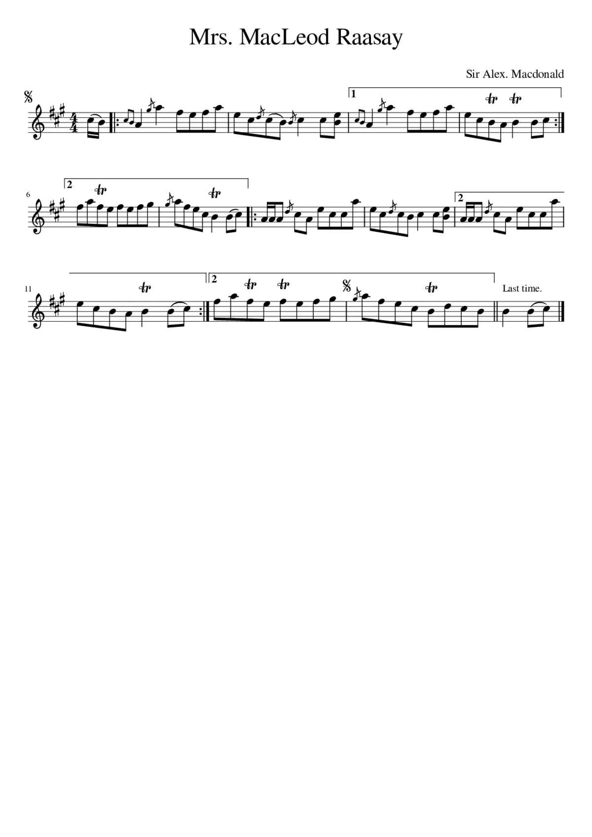 Mrs. MacLeod Raasay - Page 1