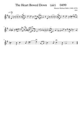 The Heart Bowed Down (air) 0499