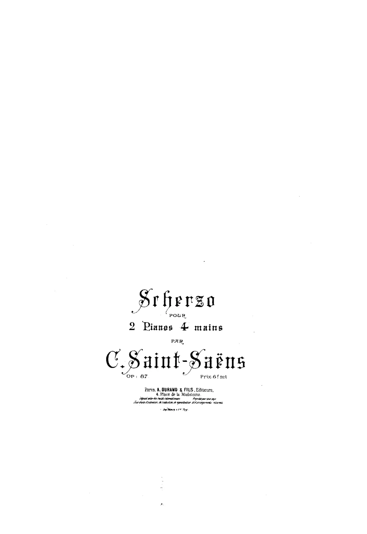 Scherzo - Page 1