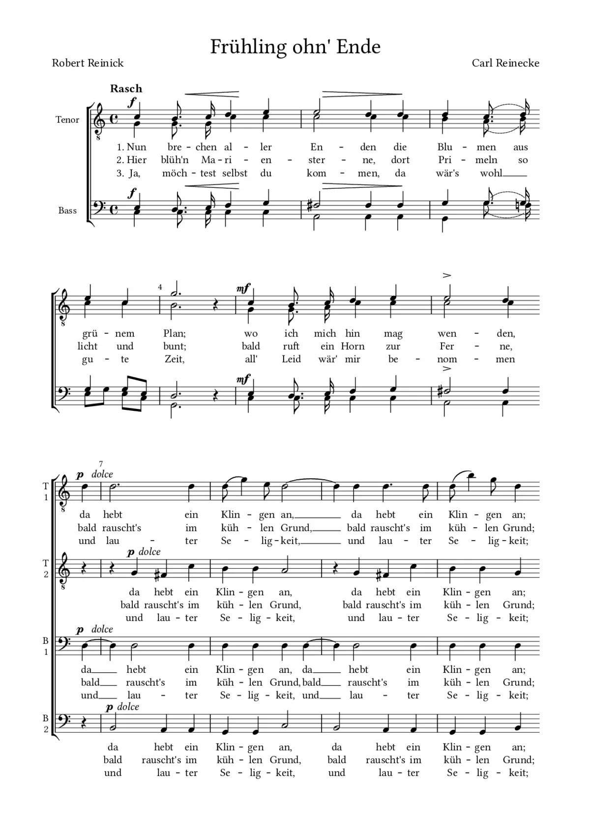 Frühling ohn' Ende - Page 1