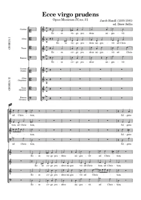 Ecce virgo prudens