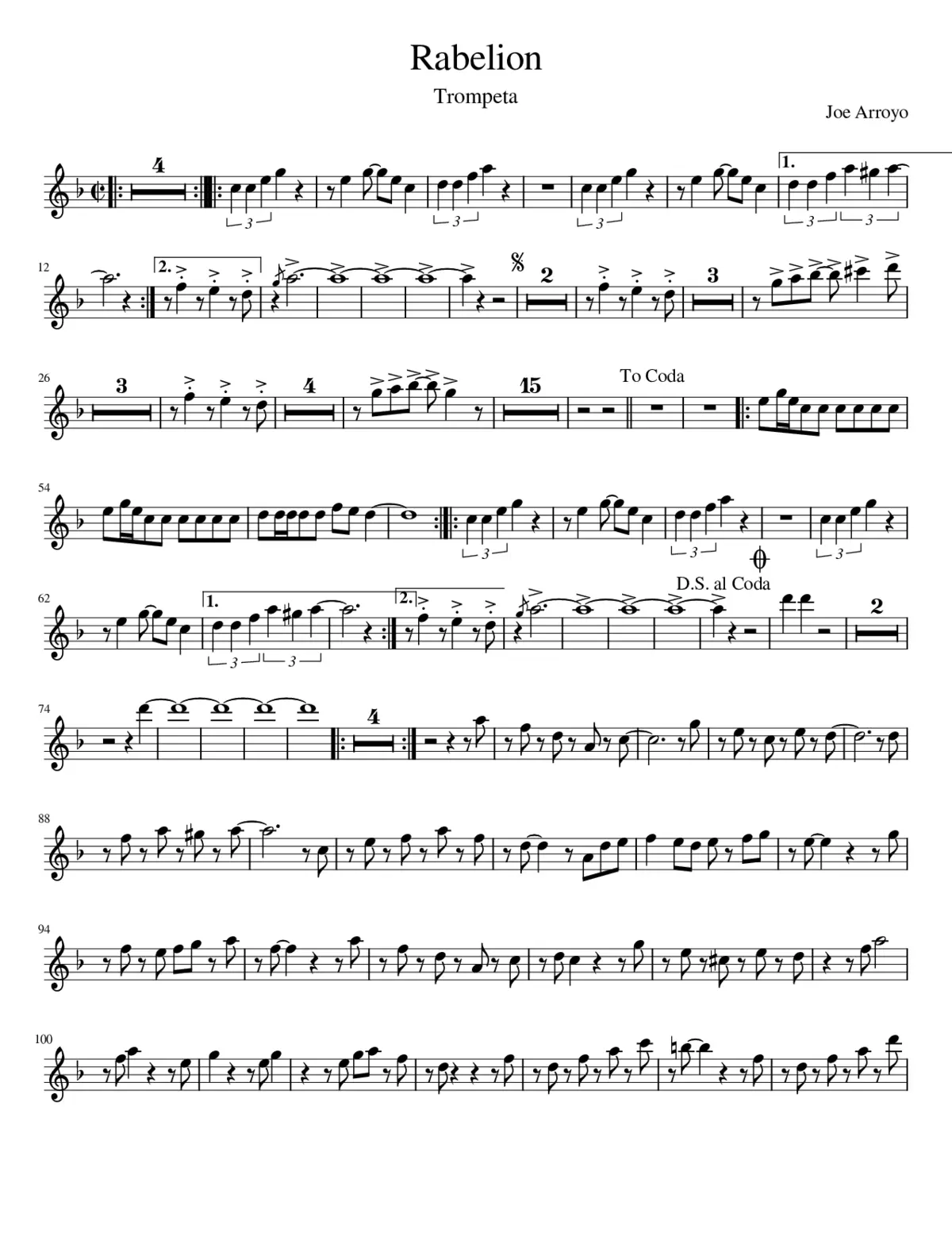 La Rebelión - Page 1