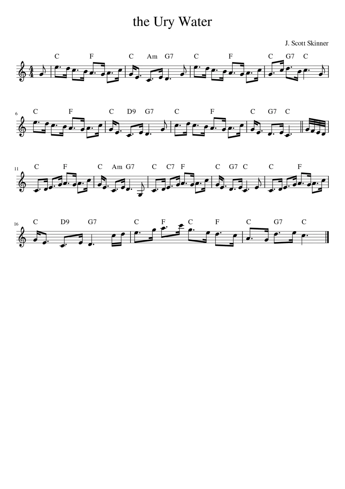 The Ury Water - Page 1