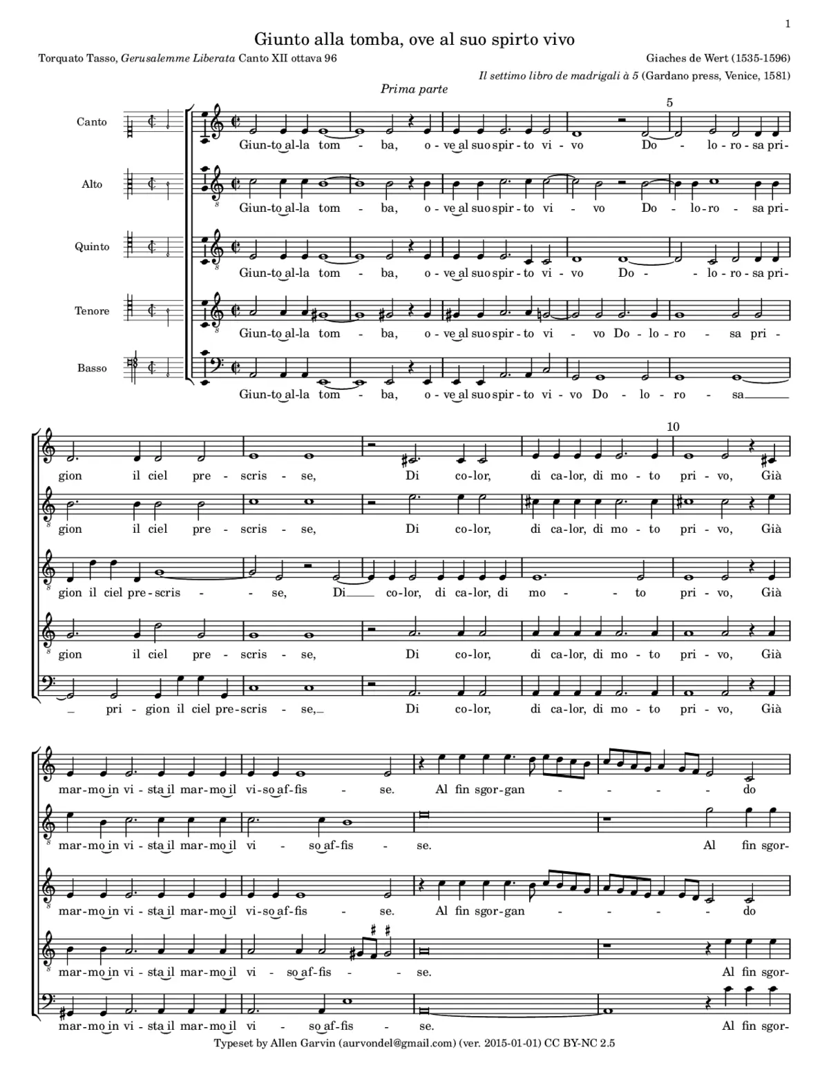 Giunto alla tomba - Page 1