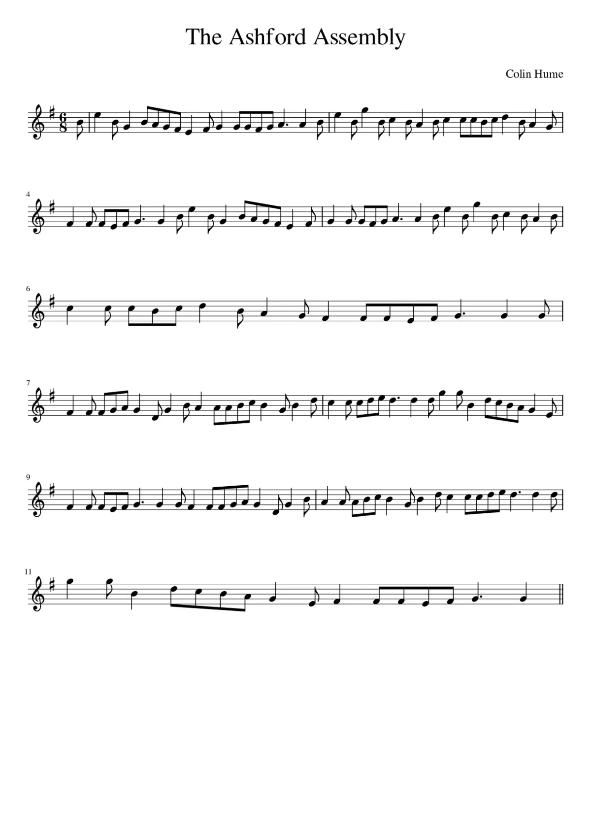 The Ashford Assembly - Page 1