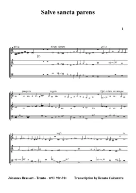 Salve sancta parens