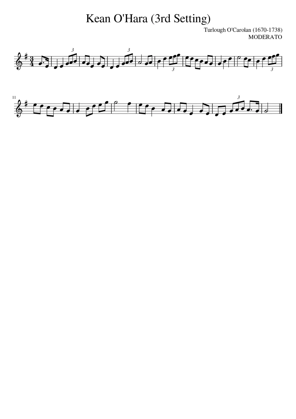 Kean O'Hara (3rd Setting) - Page 1