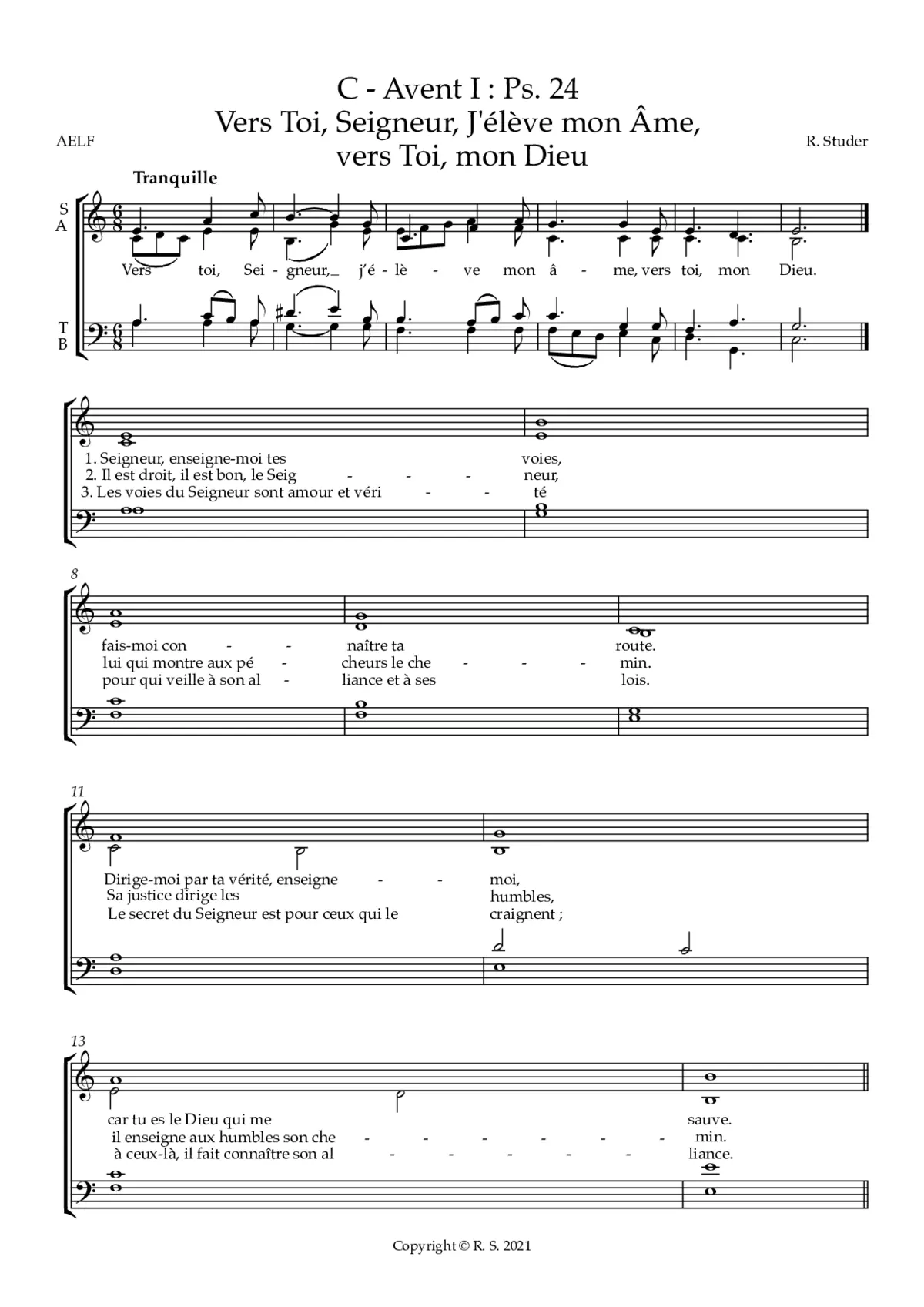 C - Avent I : Ps. et Acclamation - Page 1