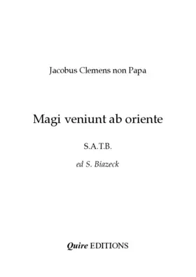 Magi veniunt ab oriente