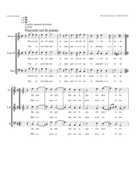 Pascomi sol di pianto