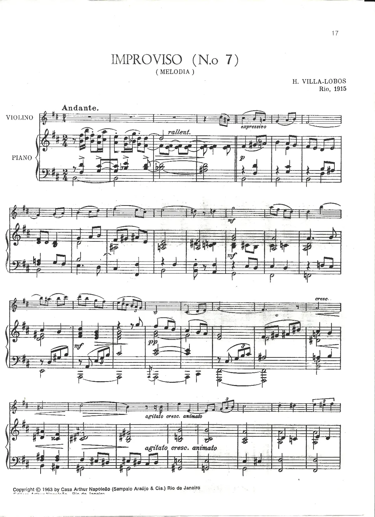Improviso No.7 - Page 1