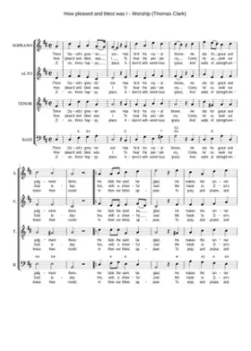 How pleased and blest was I