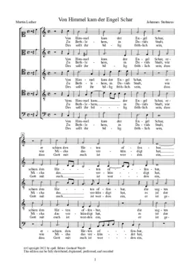 Vom Himmel kam der Engel Schar